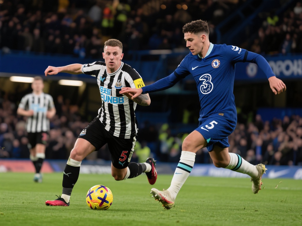 “4／5名关键对决！今晚七点纽卡对阵切尔西，争5之战进入白热化！”