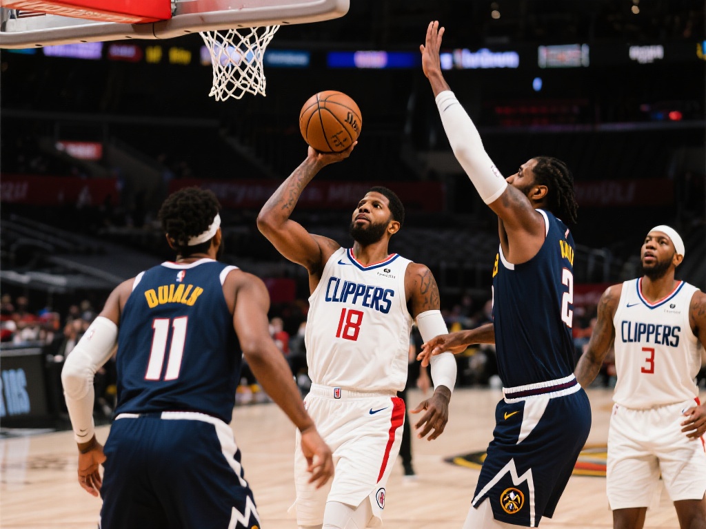 哈登三双表现耀眼 快船逆袭掘金将系列赛逼入生死战