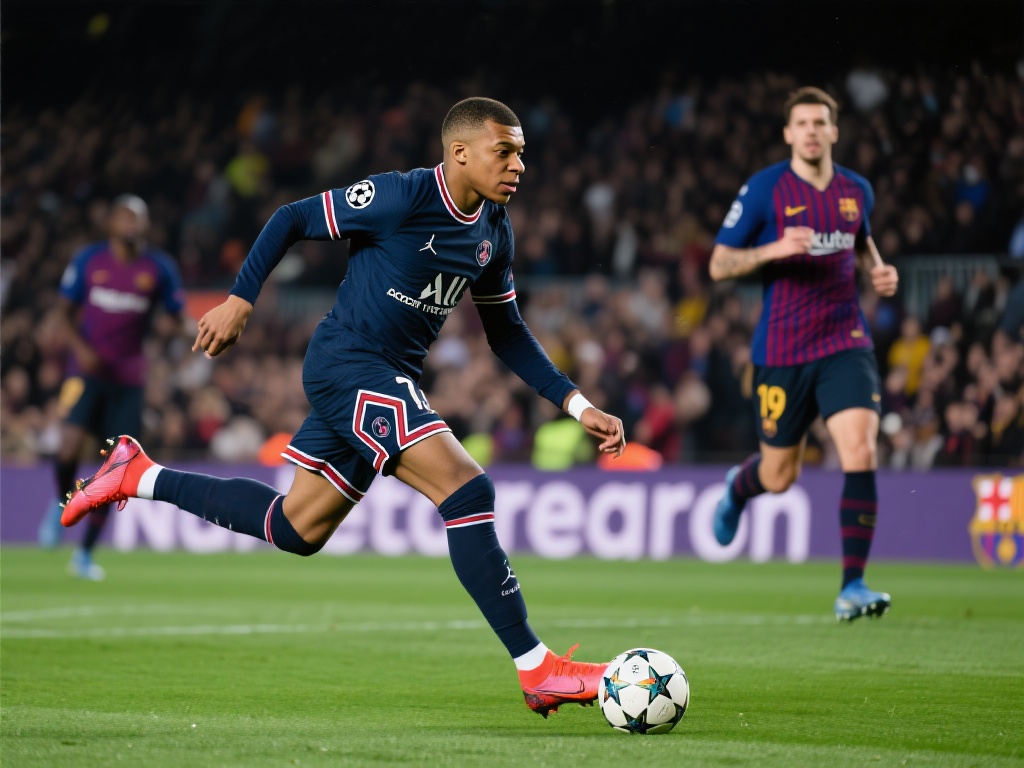 姆巴佩国家德比首秀惊艳，继对巴萨后再献帽子戏法